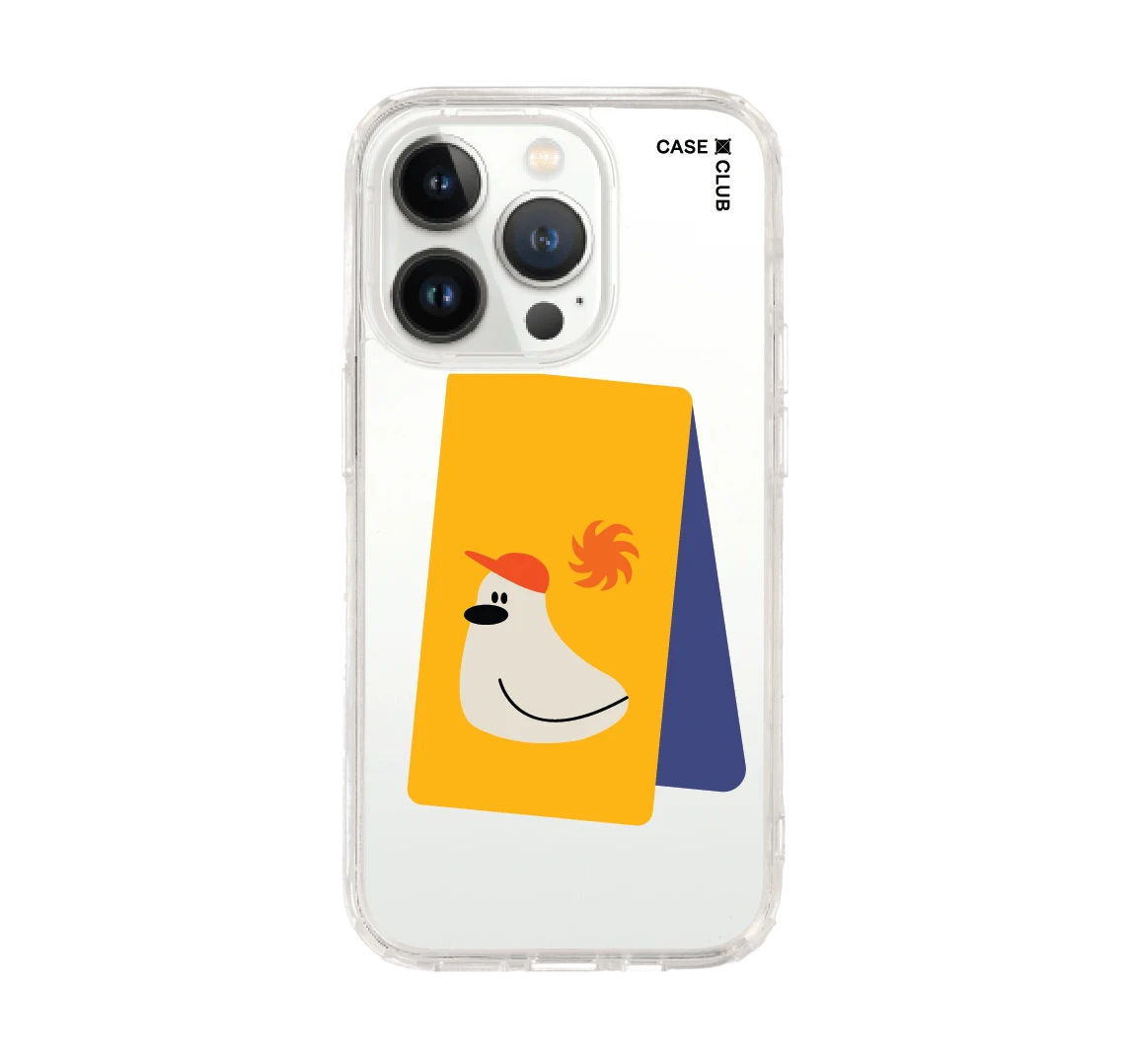 เคสใส iphone 14 pro ป้ายนกอารมณ์ดี